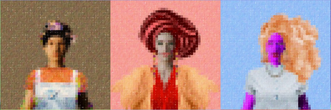 Pixelated Heroes